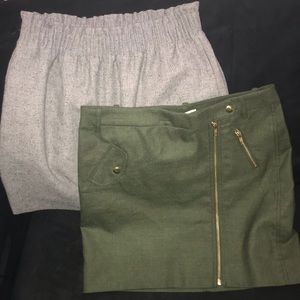 Lot of J CREW size 4 mini skirts business work